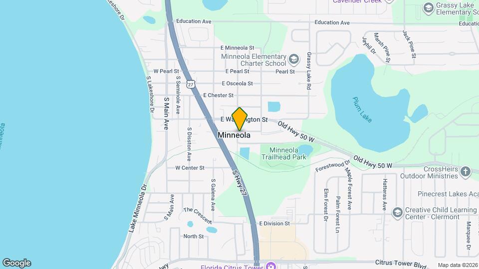 201 E Baker St Map and Location Details