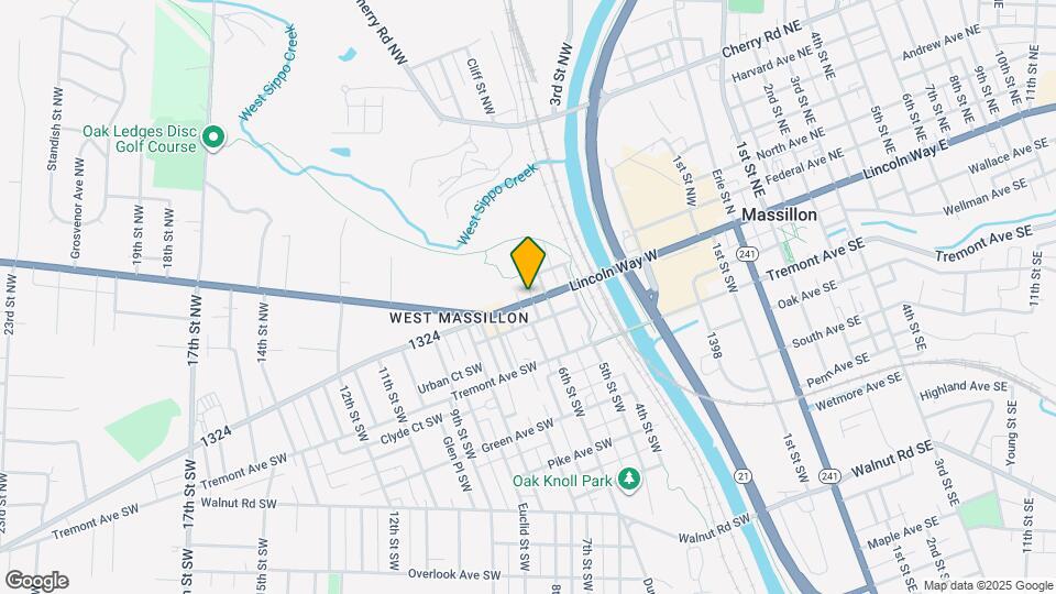 620 Lincoln Way W Map and Location Details