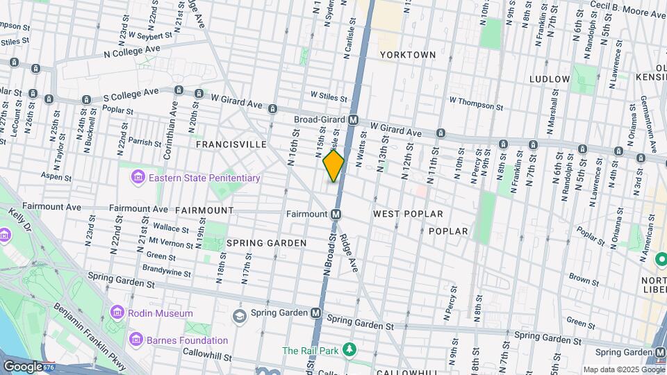 806 N Broad St Mapa y Detalles de la Ubicación