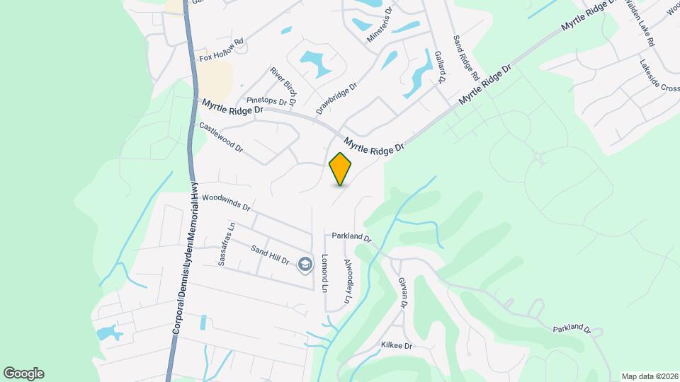 1132 Lancelot Ln Map and Location Details