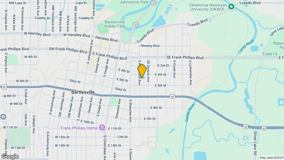 424 S Wyandotte Ave Map and Location Details