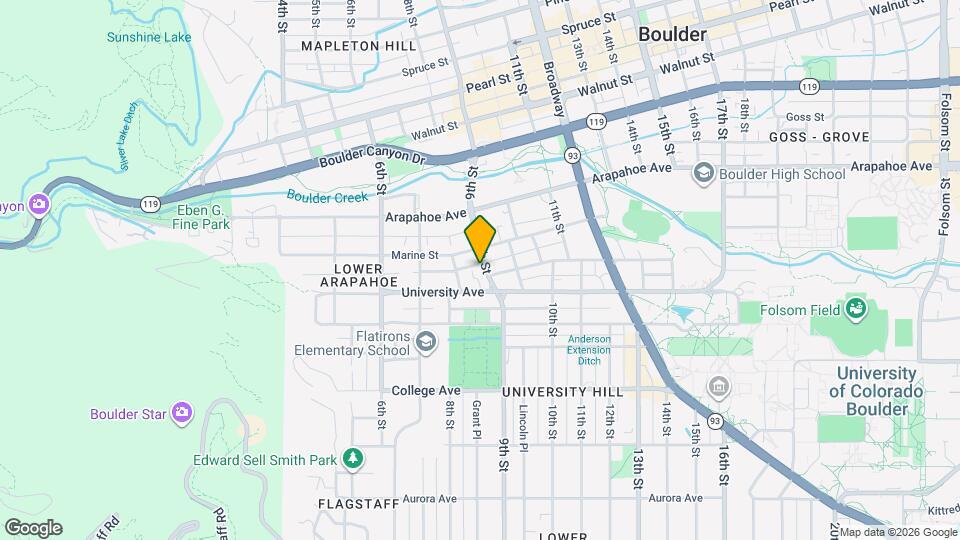 1537 9th St Mapa y Detalles de la Ubicación