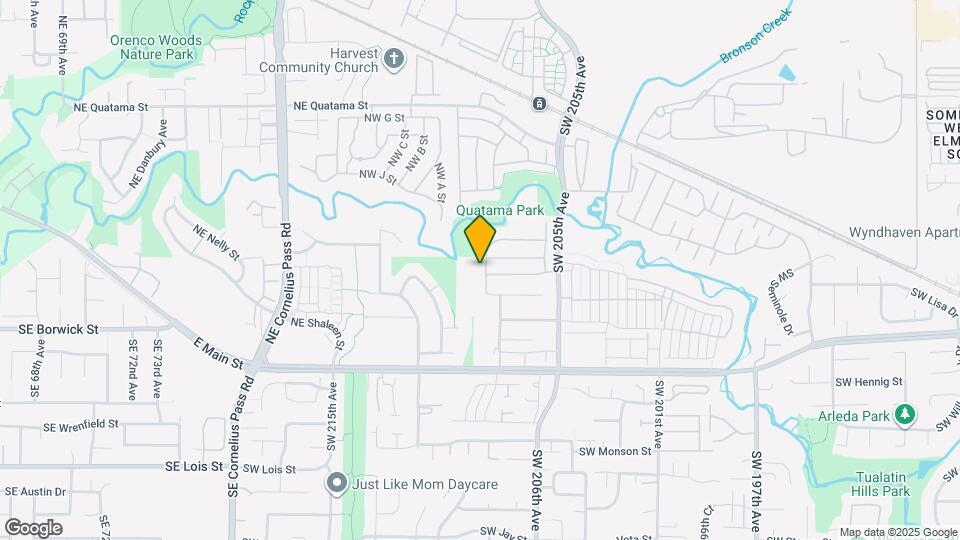 199 SW 208th Ave Map and Location Details