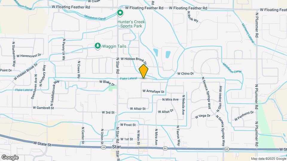 10910 W Hazelwood Dr Map and Location Details