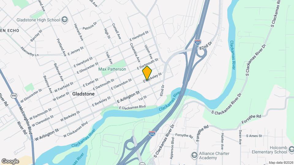 575 E Berkeley St Map and Location Details