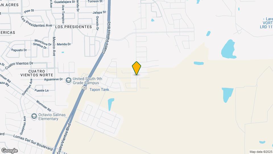 5731 Beefalo Ln Map and Location Details