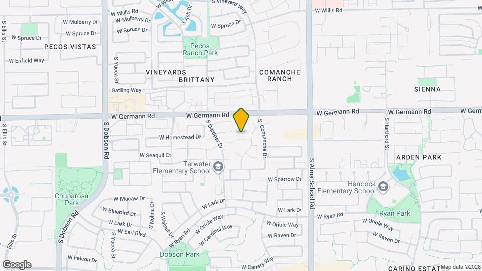 1350 W Pelican Ct Map and Location Details