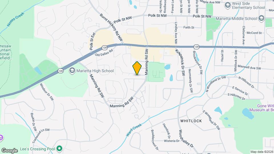 834 Wilson Cir SW Map and Location Details
