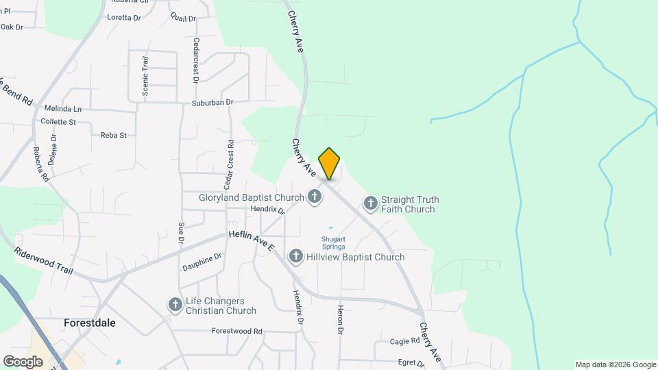 1757 Cherry Ave Map and Location Details