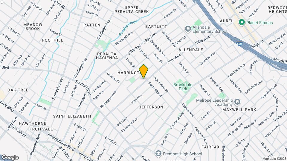 2257 38th Ave Map and Location Details