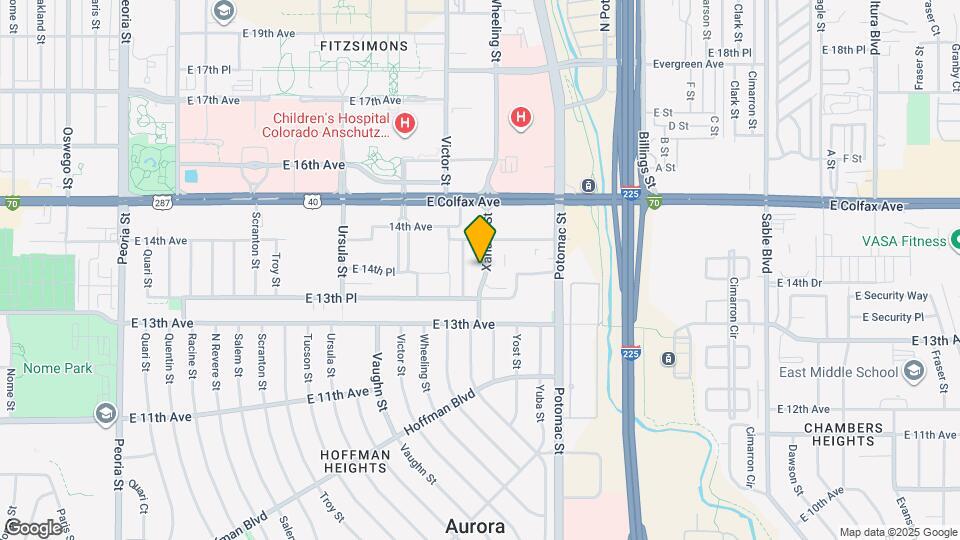 1345 Xanadu St Mapa y Detalles de la Ubicación