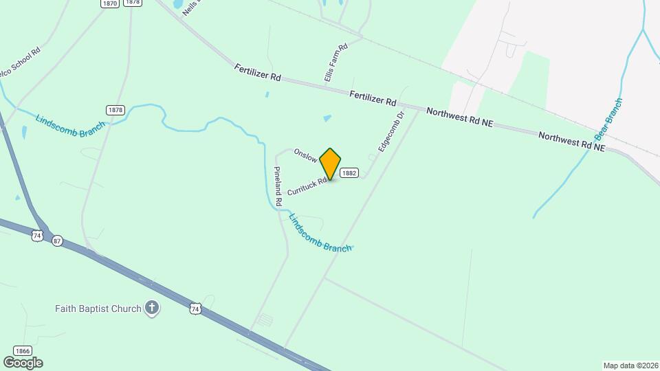 280 Currituck Rd Mapa y Detalles de la Ubicación