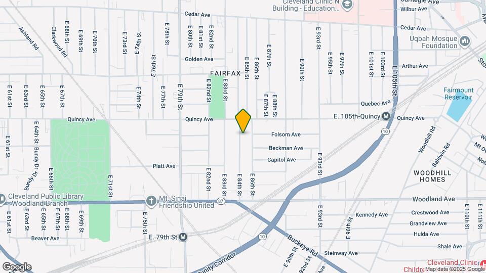 2437 E 84th St Map and Location Details