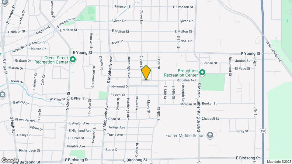 706-708-708 Ridgelea Ave Mapa y Detalles de la Ubicación