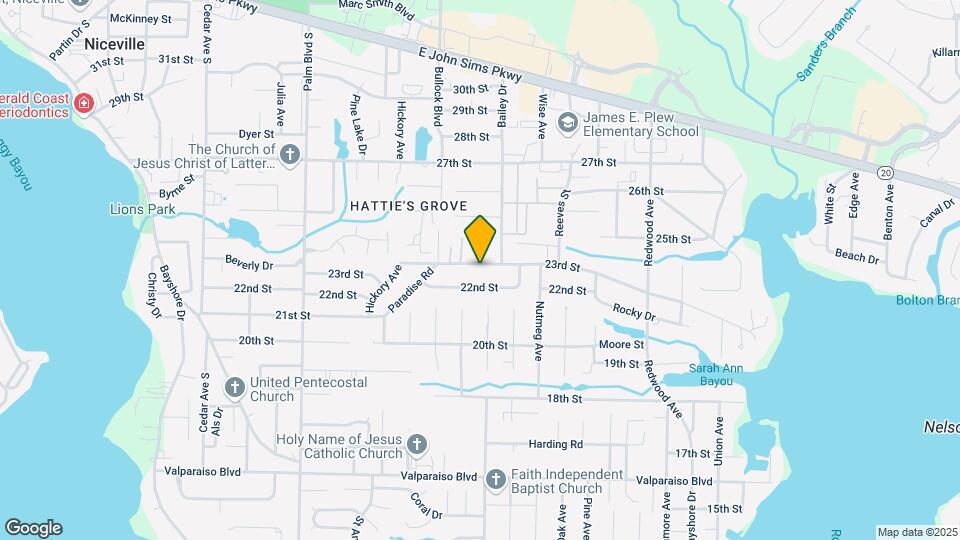 512 23rd St Map and Location Details