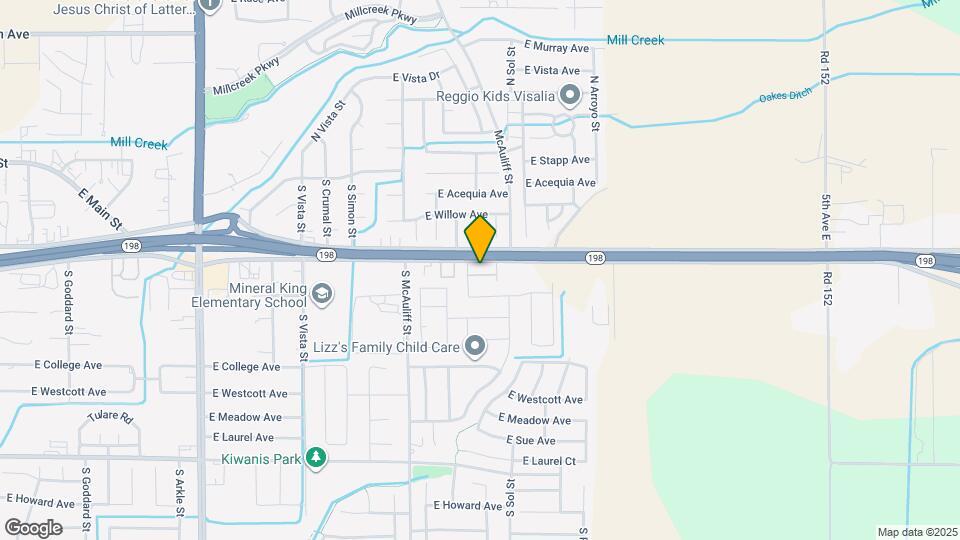 410 S Summit St Map and Location Details