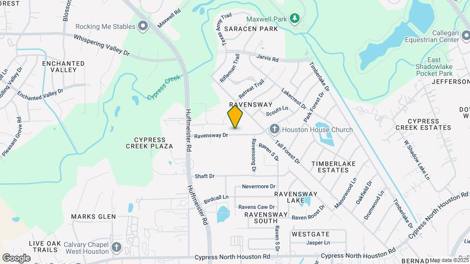 13202 Ravensway Dr Map and Location Details