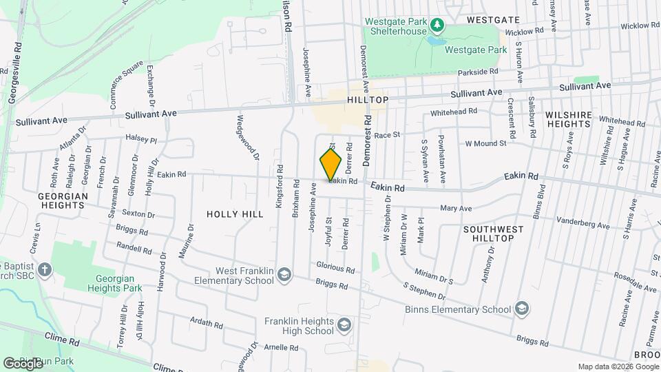 3515 Eakin Rd Map and Location Details