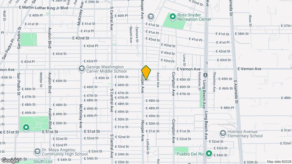 1311 E 46th St Map and Location Details