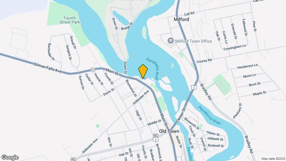 Penobscot River House Map and Location Details