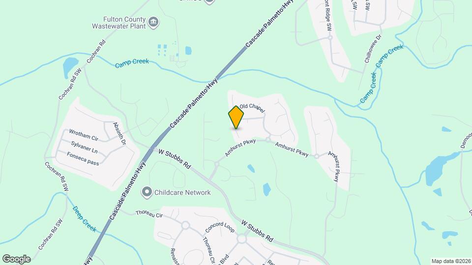 3075 Pebble Creek Ln Map and Location Details