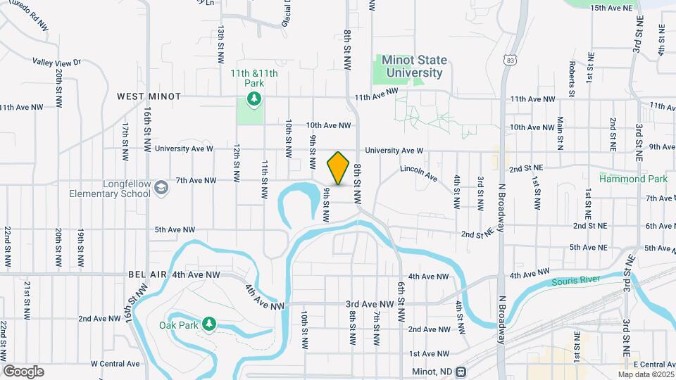 815 7th Ave NW Mapa y Detalles de la Ubicación
