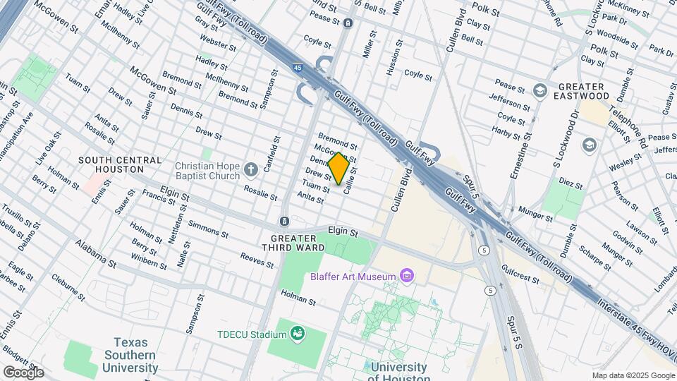 3721 Tuam St Mapa y Detalles de la Ubicación