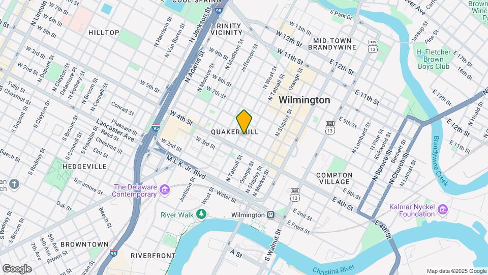 430 N West St Mapa y Detalles de la Ubicación