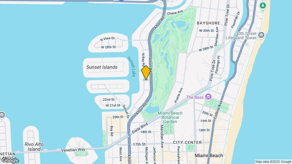 2153 N Bay Rd Mapa y Detalles de la Ubicación