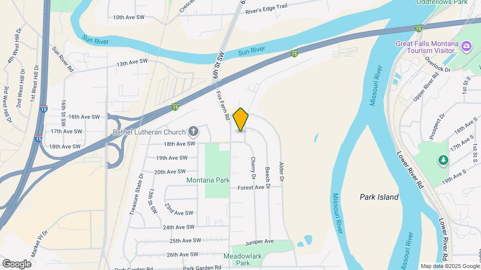 1710 Meadowlark Dr Map and Location Details