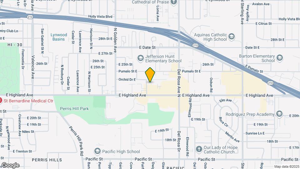 2301-2327 Mountain Ave Map and Location Details