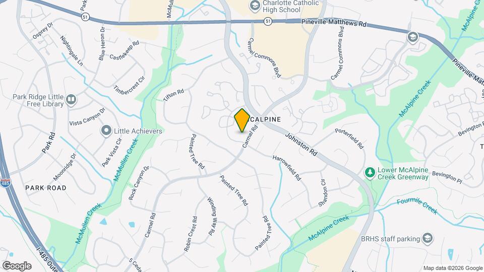 11187 Harrowfield Rd Map and Location Details