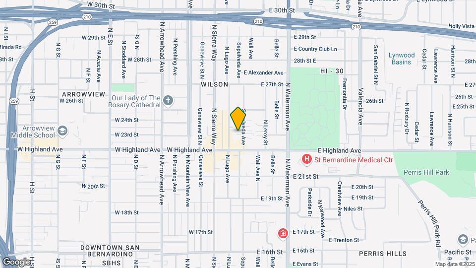 2314 Sepulveda Ave Map and Location Details