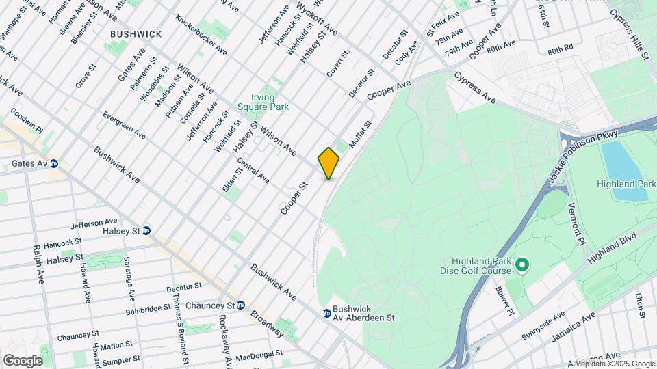 230 Moffat St Map and Location Details