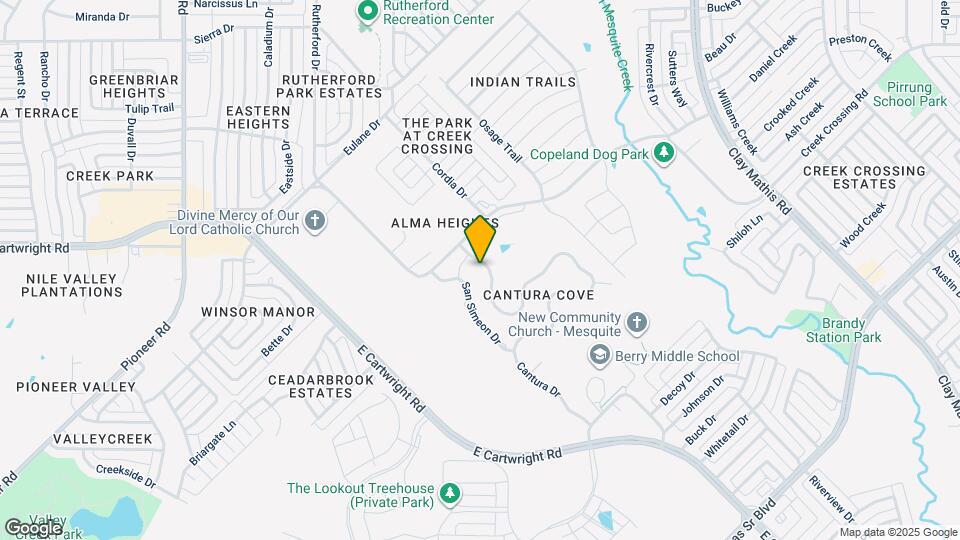 2021 Cantura Dr Map and Location Details