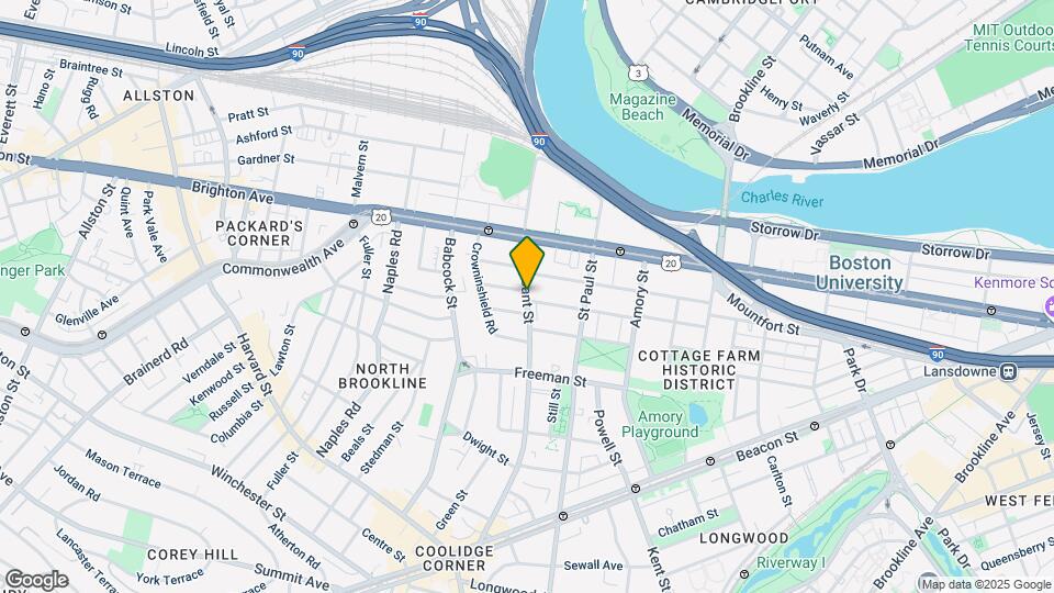 207 Pleasant St Map and Location Details