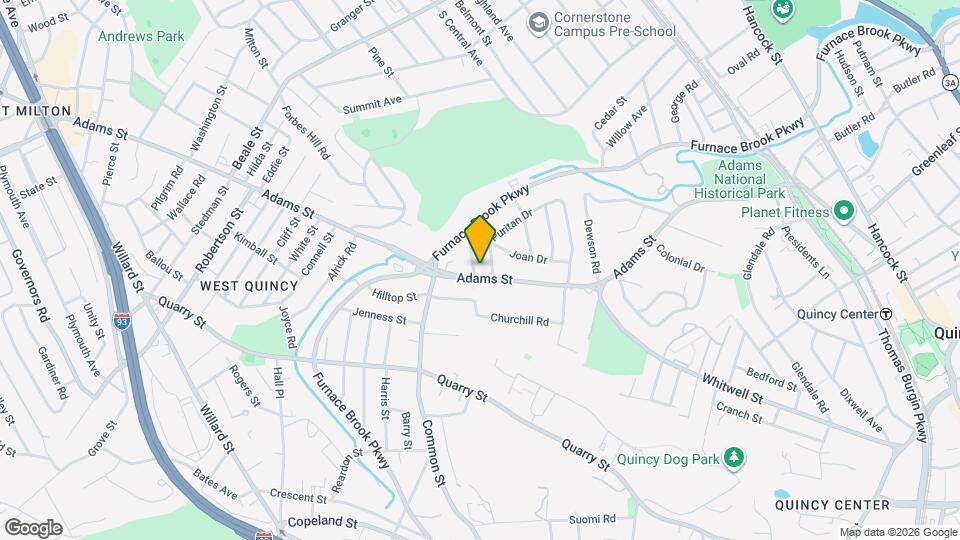 431 Adams St Map and Location Details