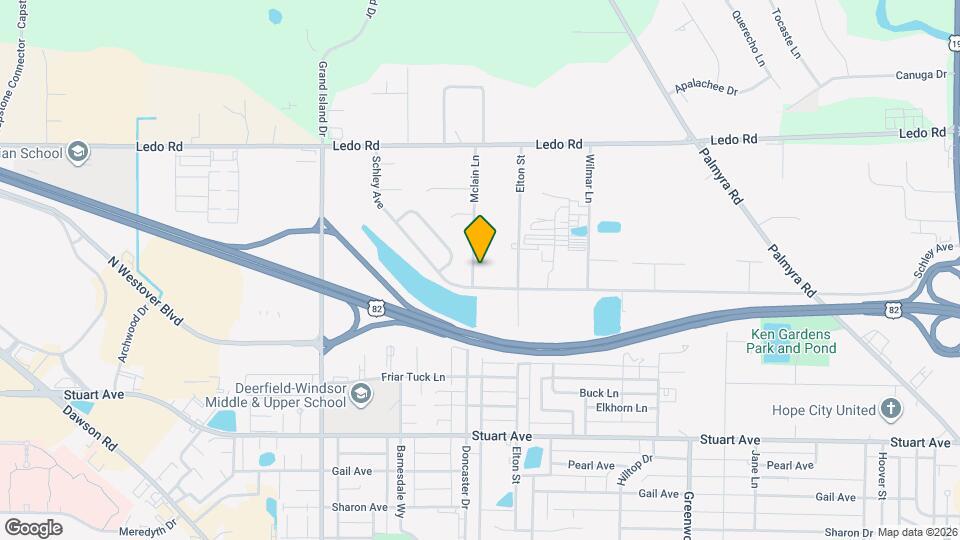 2712 McLain Ln Mapa y Detalles de la Ubicación