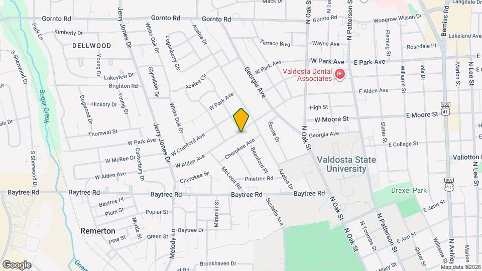 701 W Alden Ave Mapa y Detalles de la Ubicación