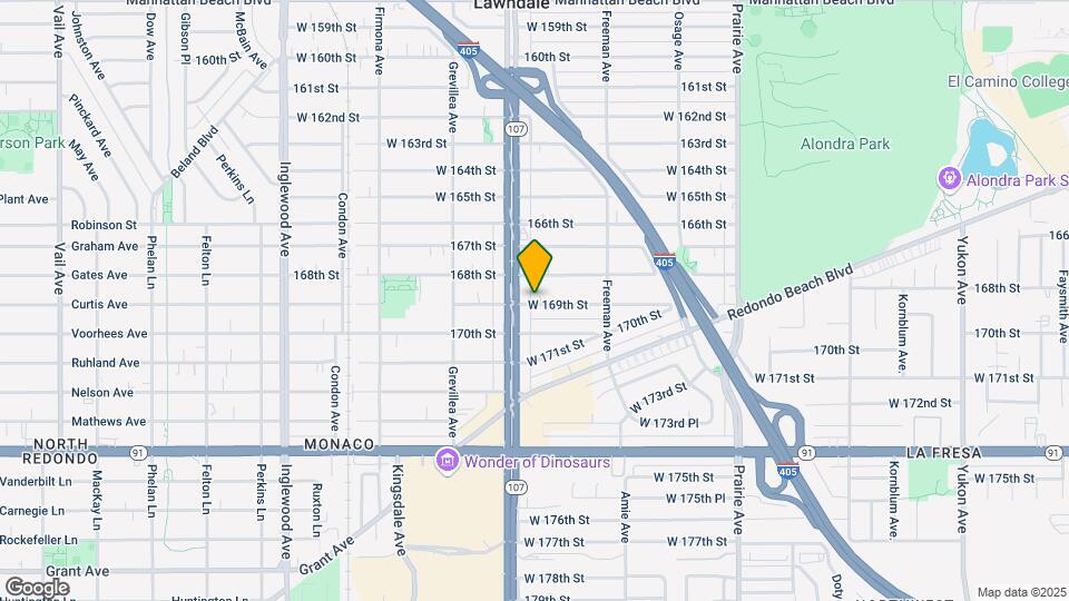 4343 W 169th St Map and Location Details