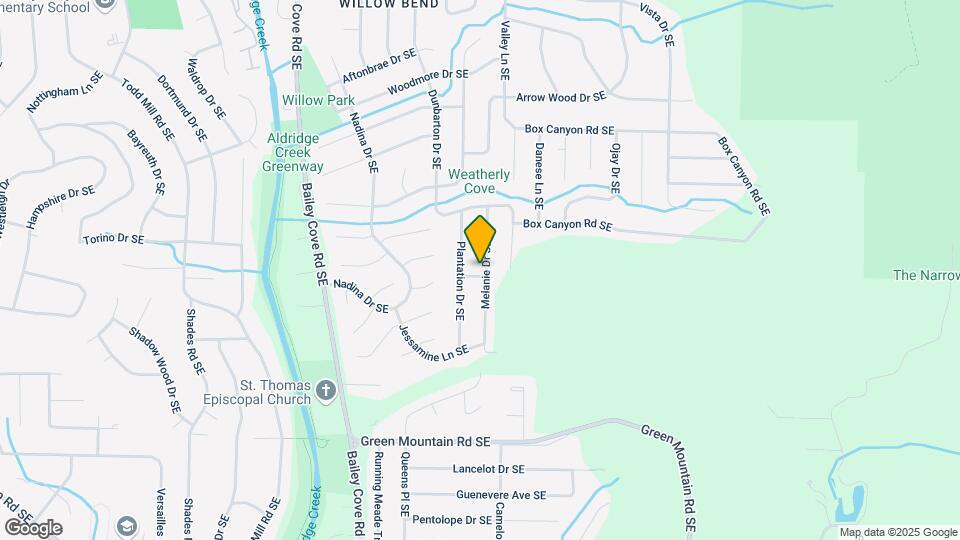 2203 Rhett Butler Ln SE Map and Location Details