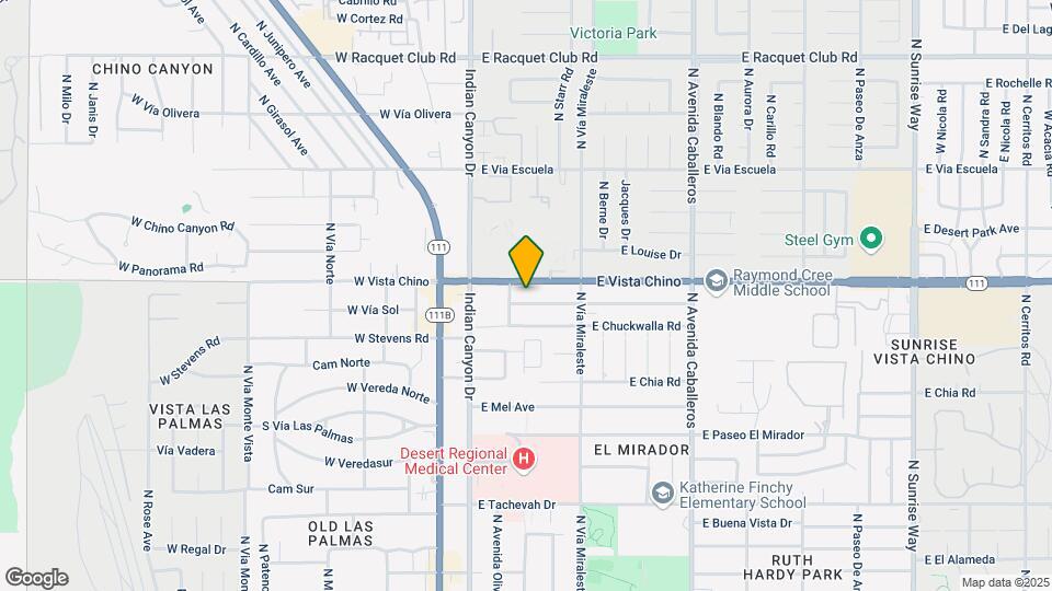 444 E Cottonwood Rd Map and Location Details