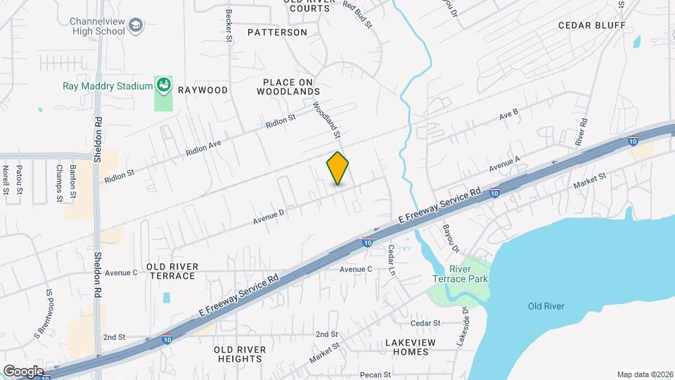 16317 Avenue D Map and Location Details