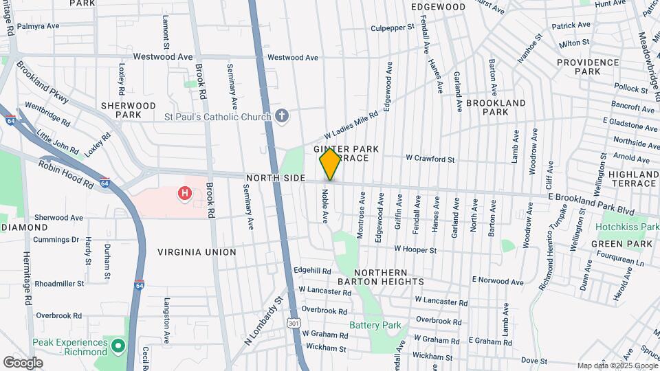 2927 Noble Ave Mapa y Detalles de la Ubicación