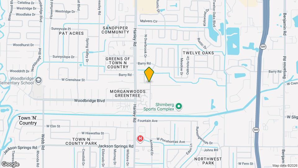 7302 Woodhall Ct Map and Location Details