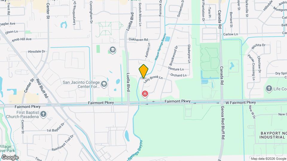 8515 Lazy Brook Ln Map and Location Details