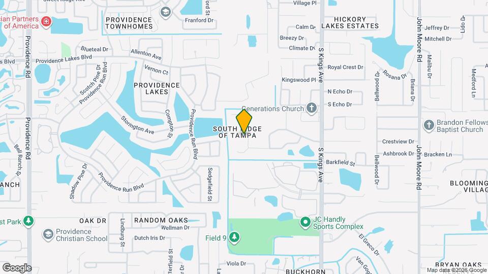 1031 Summer Breeze Dr Mapa y Detalles de la Ubicación