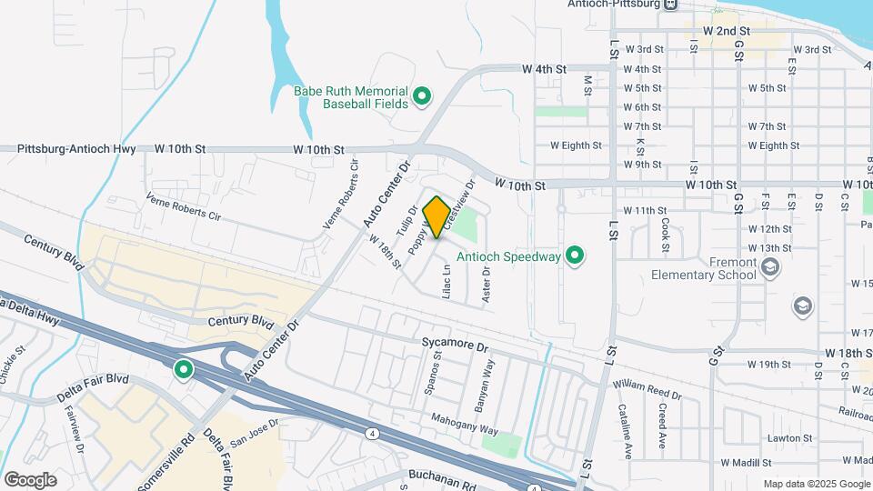 1506 Crestview Dr Map and Location Details