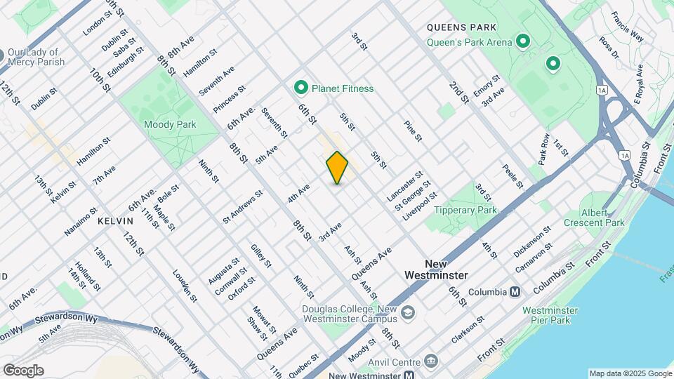323 Seventh St Map and Location Details