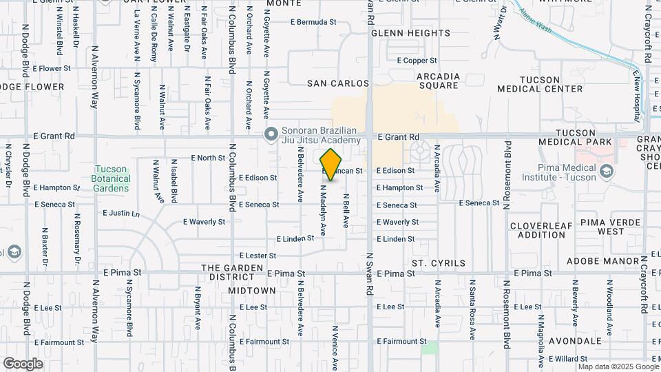 2202-2212 N Madelyn Ave Mapa y Detalles de la Ubicación
